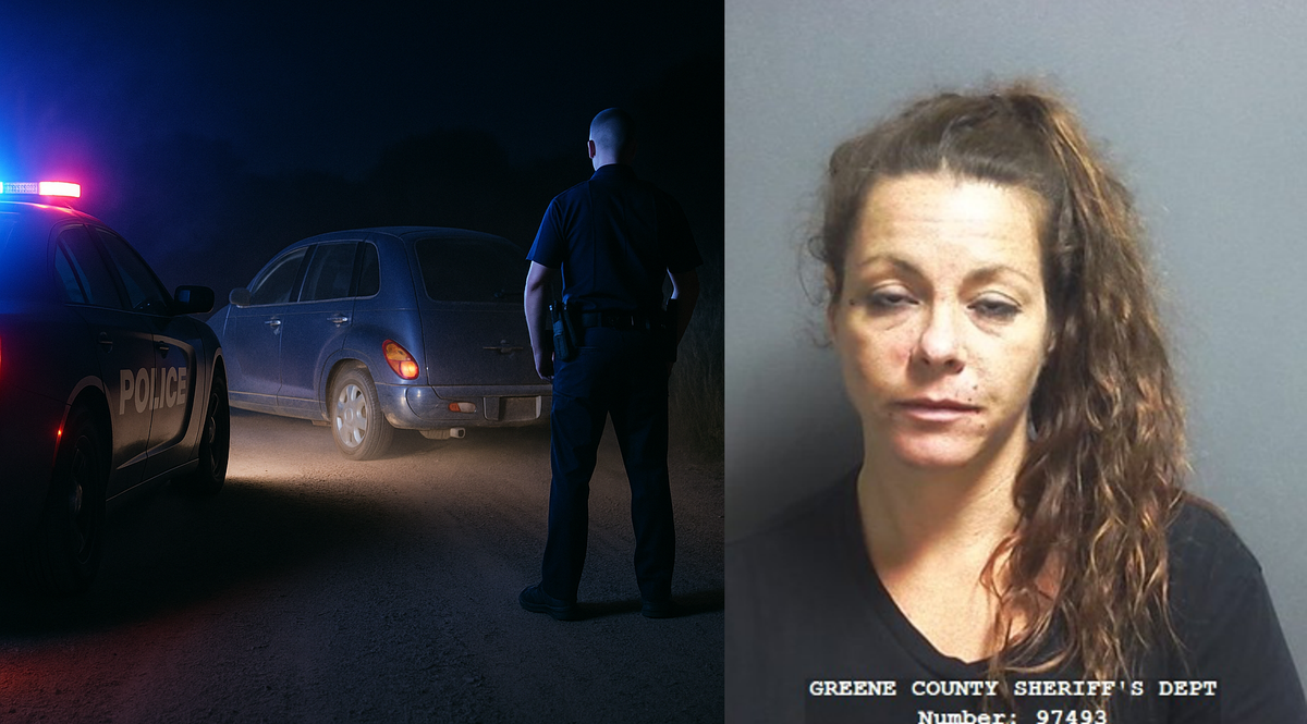 Linton Woman Arrested After Police Chase; Meth, Syringes Found in Vehicle, Report Says