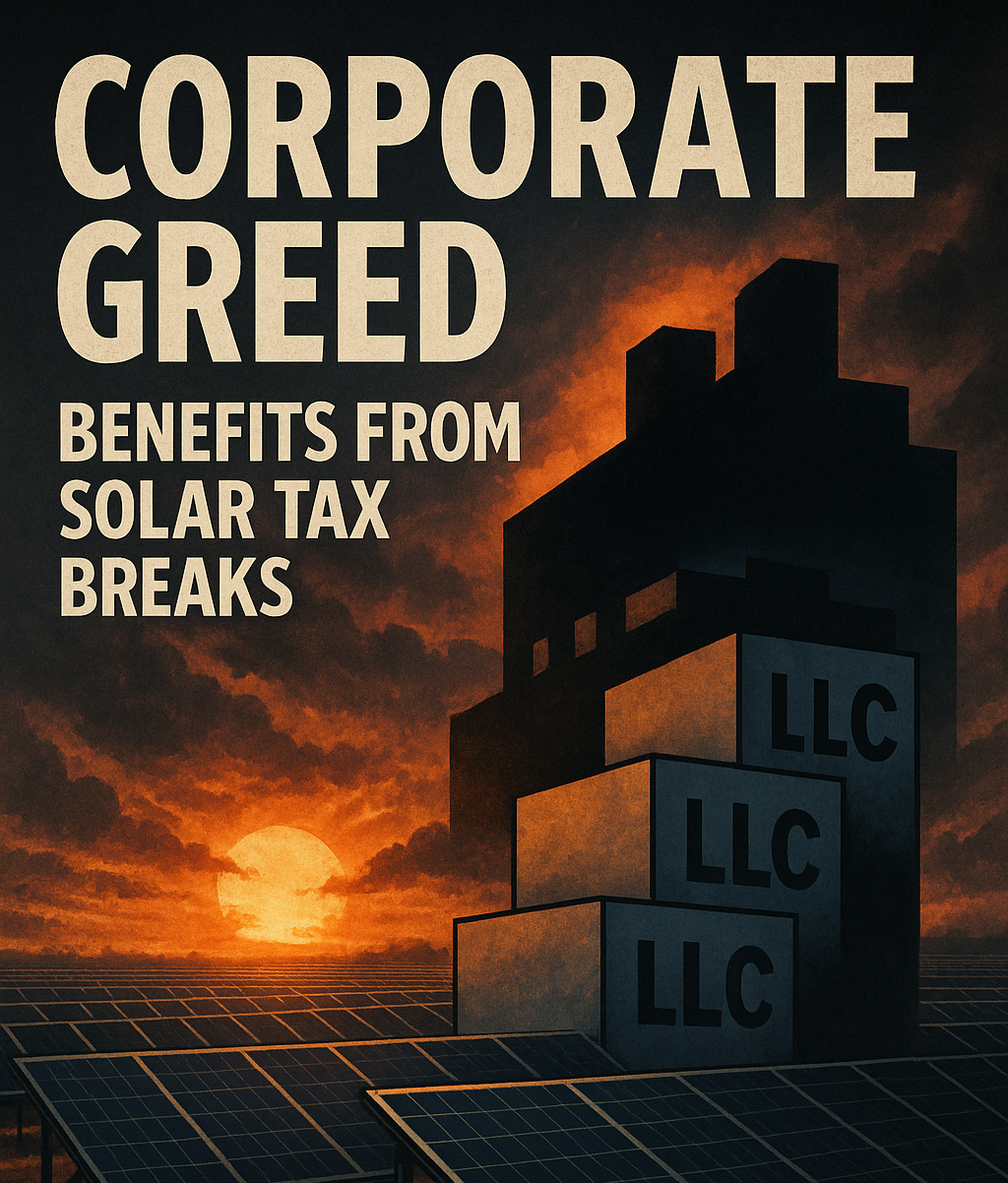 Billion Dollar Global Solar Company Asks Greene County Council to Waive Taxes