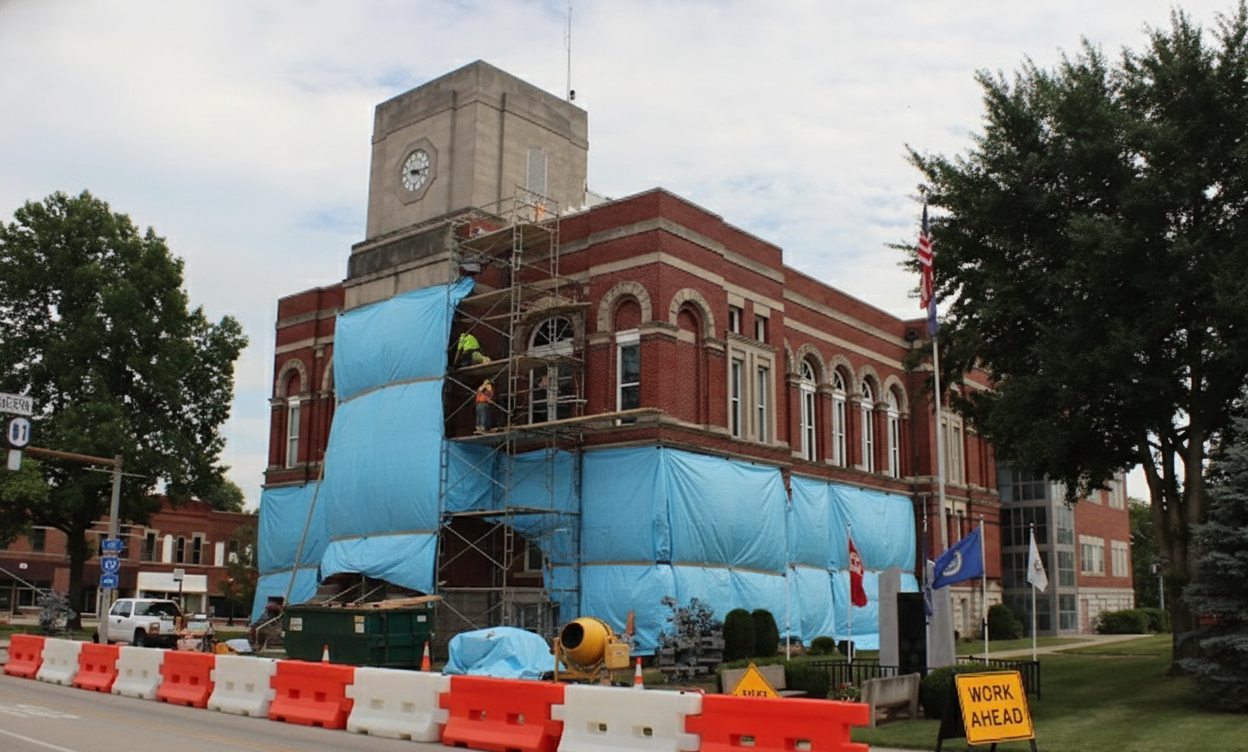 Greene County Commissioners Weigh Courthouse Repairs, Opioid Funds, and New Security Measures at Busy Meeting