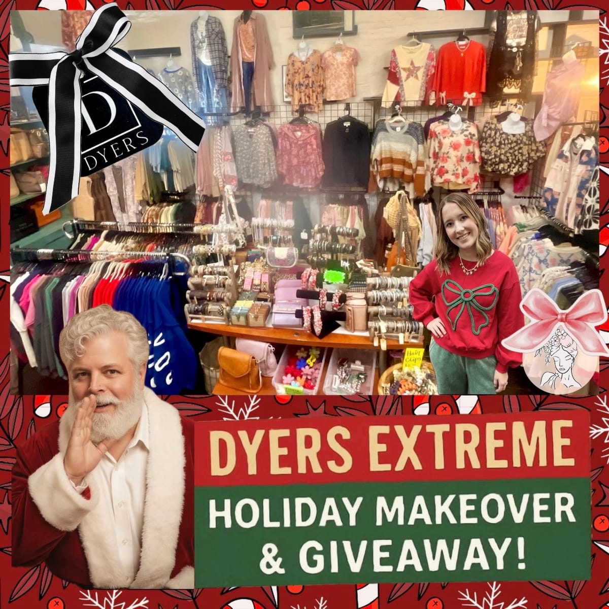 DYERS EXTREME HOLIDAY MAKEOVER & GIVEAWAY!  WE NEED YOUR HELP 📣📣📣
