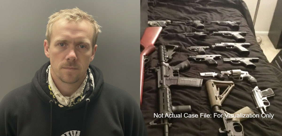 Spencer Man Faces Multiple Felonies in Wide-Ranging Firearm Theft Investigation