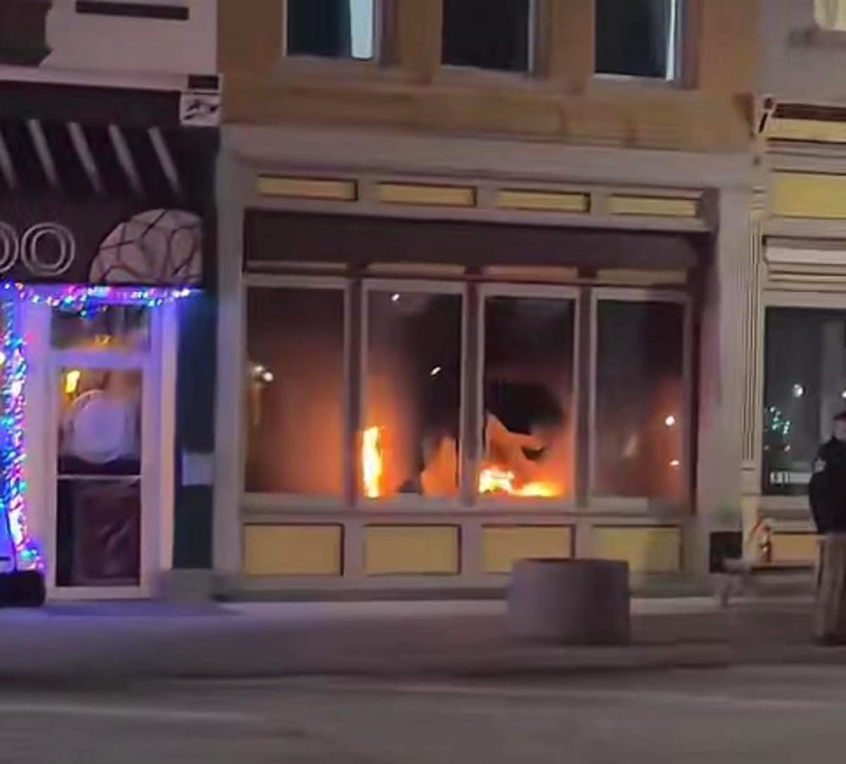 Quick Response Limits Damage to Downtown Sullivan Building