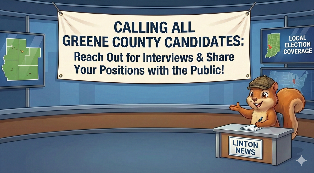 Interview Opportunity: Greene County Election Coverage on Linton News