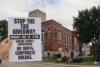 URGENT: Monday’s Council Vote Could Lock Greene County into a 10-Year Corporate Tax Giveaway