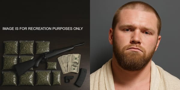 Linton Police Raid Nets 17 Bags of Marijuana, Rifle, and Cash