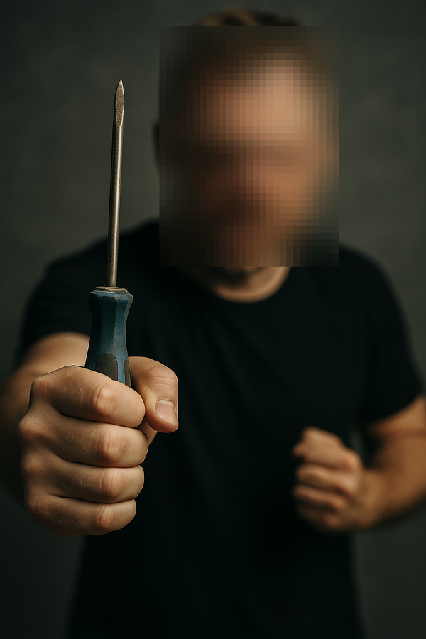 Sullivan Man Arrested After Allegedly Threatening Family With Screwdriver, Kicking in Doors During Domestic Disturbance