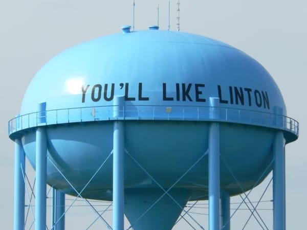 Fire Hydrant Flushing in Linton