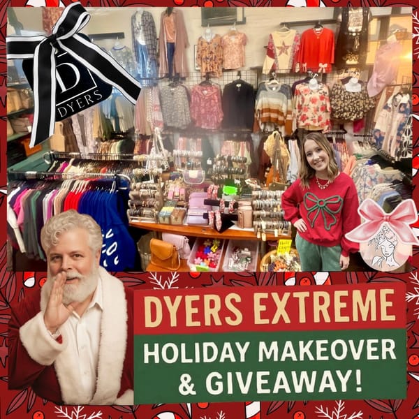 DYERS EXTREME HOLIDAY MAKEOVER & GIVEAWAY!  WE NEED YOUR HELP 📣📣📣