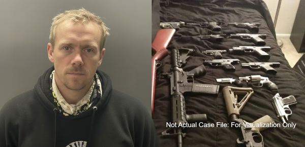 Spencer Man Faces Multiple Felonies in Wide-Ranging Firearm Theft Investigation