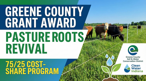 Greene County Soil & Water Conservation District Announces "Pasture Roots Revival" Project
